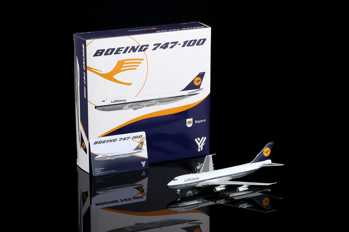 YY Wings 1:400 Lufthansa Boeing 747-100 D-ABYC