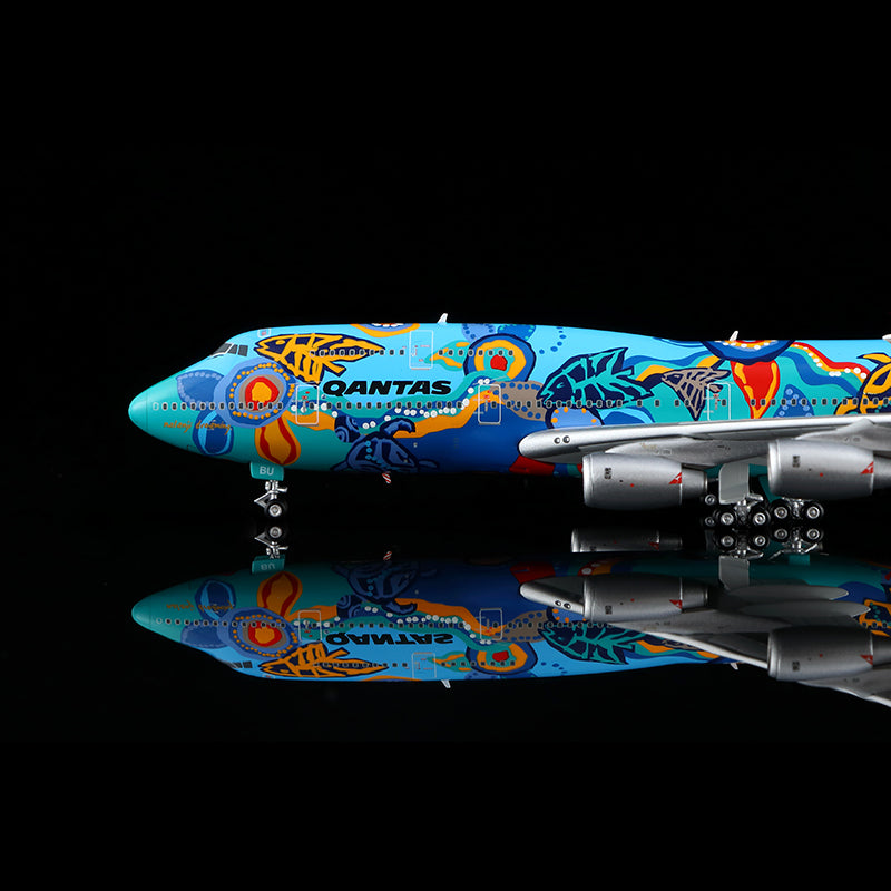 HX Models 1:400 Qantas Airways Boeing 747-300 VH-EBU "Nalanji Dreaming" B606501