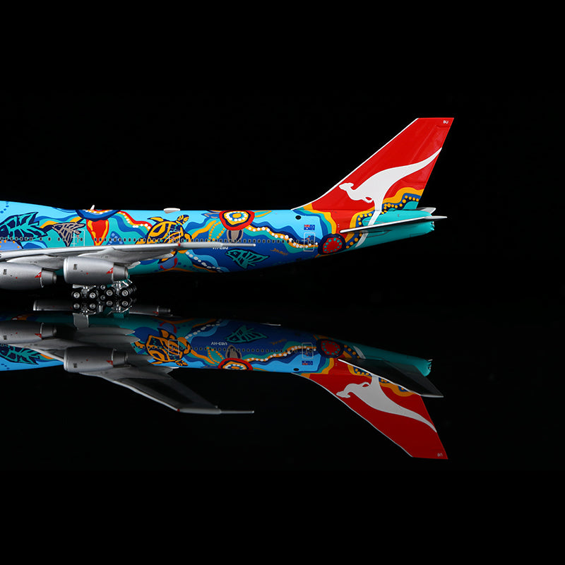 HX Models 1:400 Qantas Airways Boeing 747-300 VH-EBU "Nalanji Dreaming" B606501