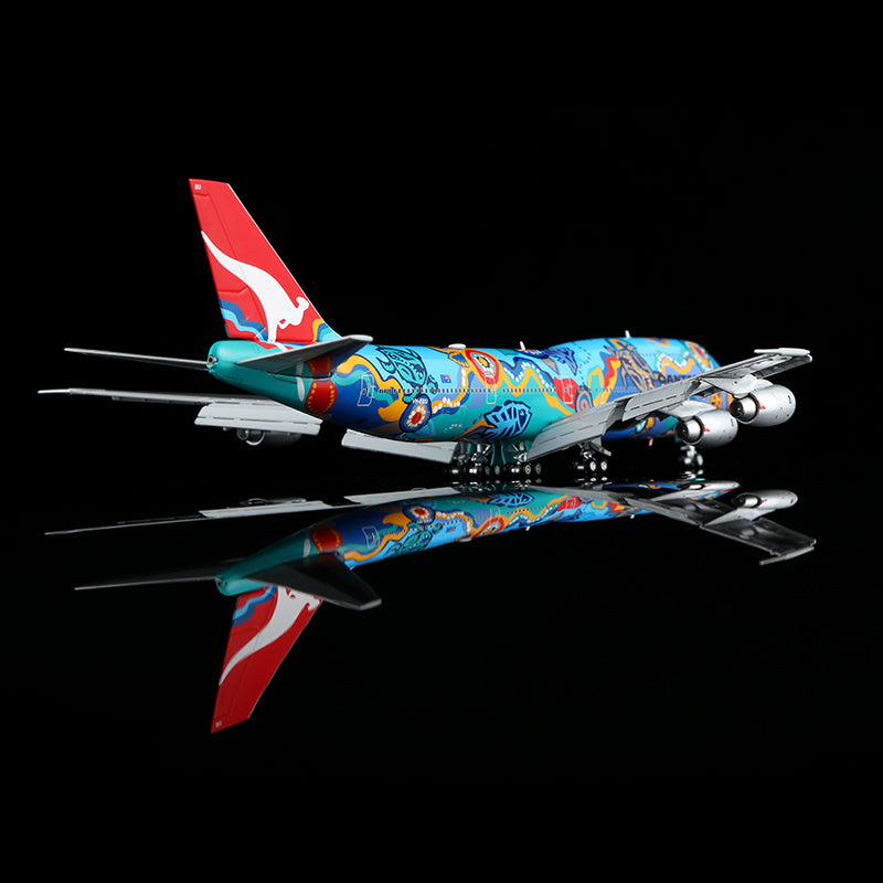 HX Models 1:400 Qantas Airways Boeing 747-300 VH-EBU Flaps Down "Nalanji Dreaming" B606501F