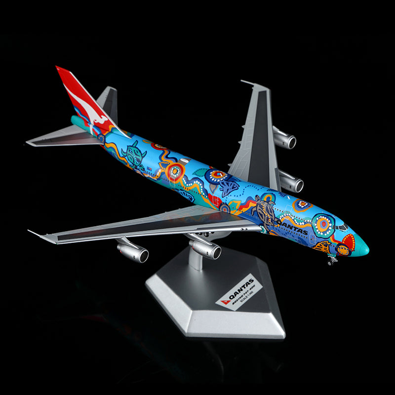 HX Models 1:400 Qantas Airways Boeing 747-300 VH-EBU "Nalanji Dreaming" B606501