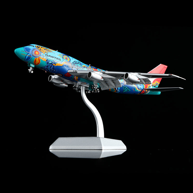 HX Models 1:400 Qantas Airways Boeing 747-300 VH-EBU Flaps Down "Nalanji Dreaming" B606501F