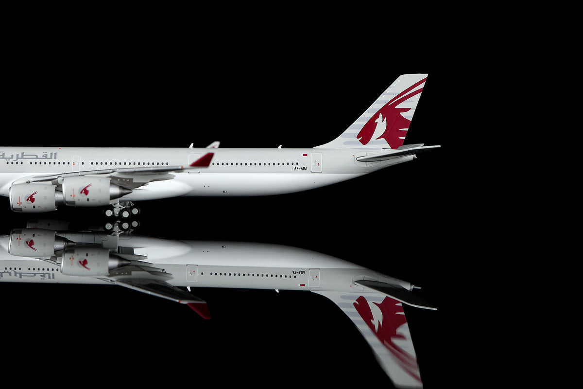 YY Wings 1:400 Qatar Airways Airbus A340-600 A7-AGA