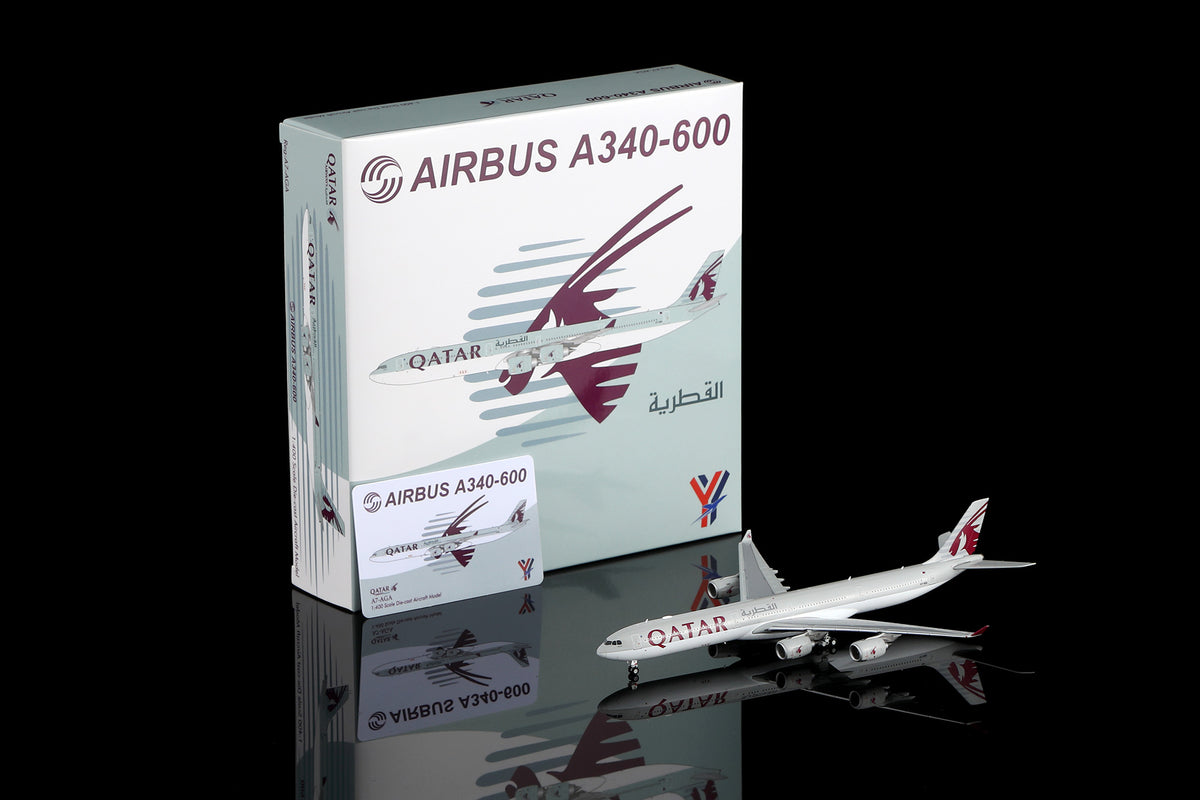 YY Wings 1:400 Qatar Airways Airbus A340-600 A7-AGA