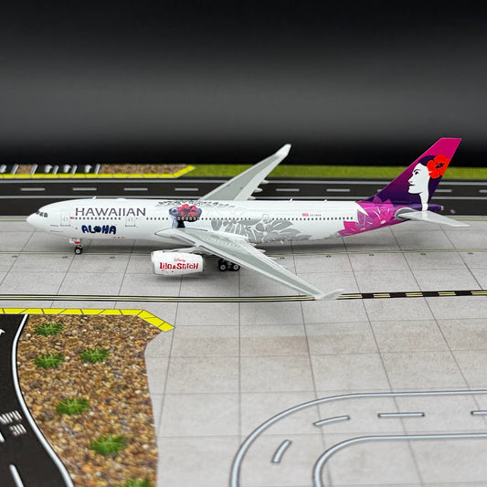 Phoenix Models 1:400 Hawaiian Airlines Airbus A330-200 N378HA "Lilo and Stitch" 04663