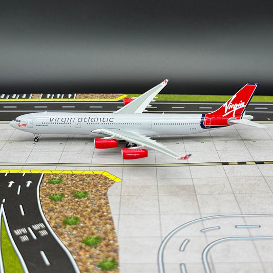 Phoenix Models 1:400 Virgin Atlantic Airbus A340-300 G-VFLY "Dragon Lady" 12034