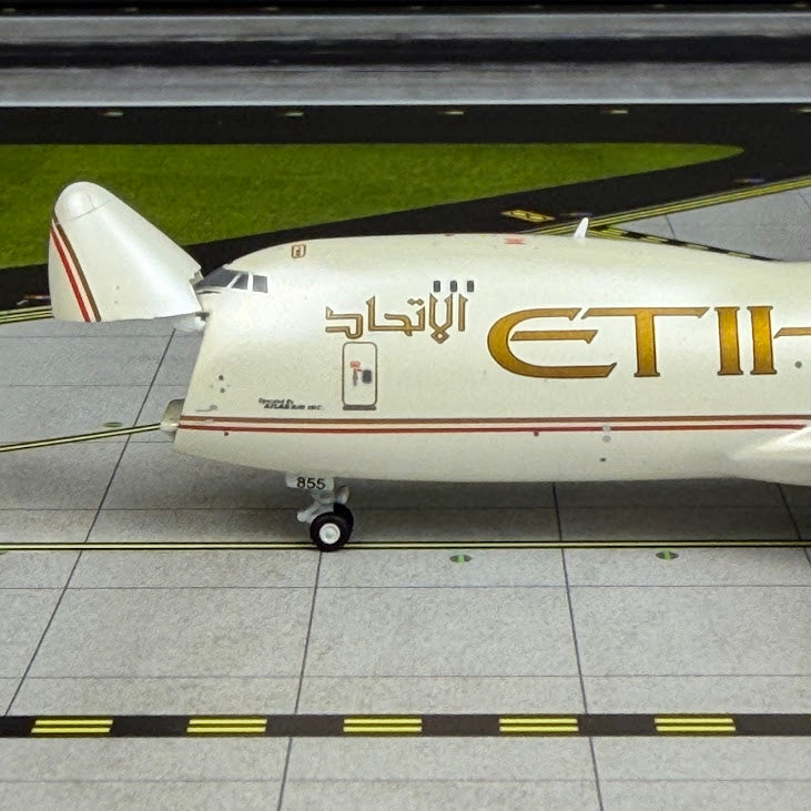JC Wings 1:400 Etihad Cargo Boeing 747-8F N855GT Interactive XX40159C