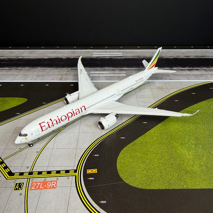JC Wings 1:400 Ethiopian Airlines Airbus A350-1000 ET-BAX Flaps Down XX40285A