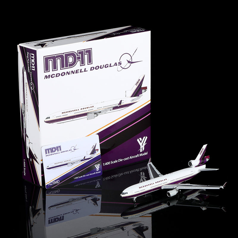 YY Wings 1:400 McDonnell Douglas MD-11 N211MD House Livery