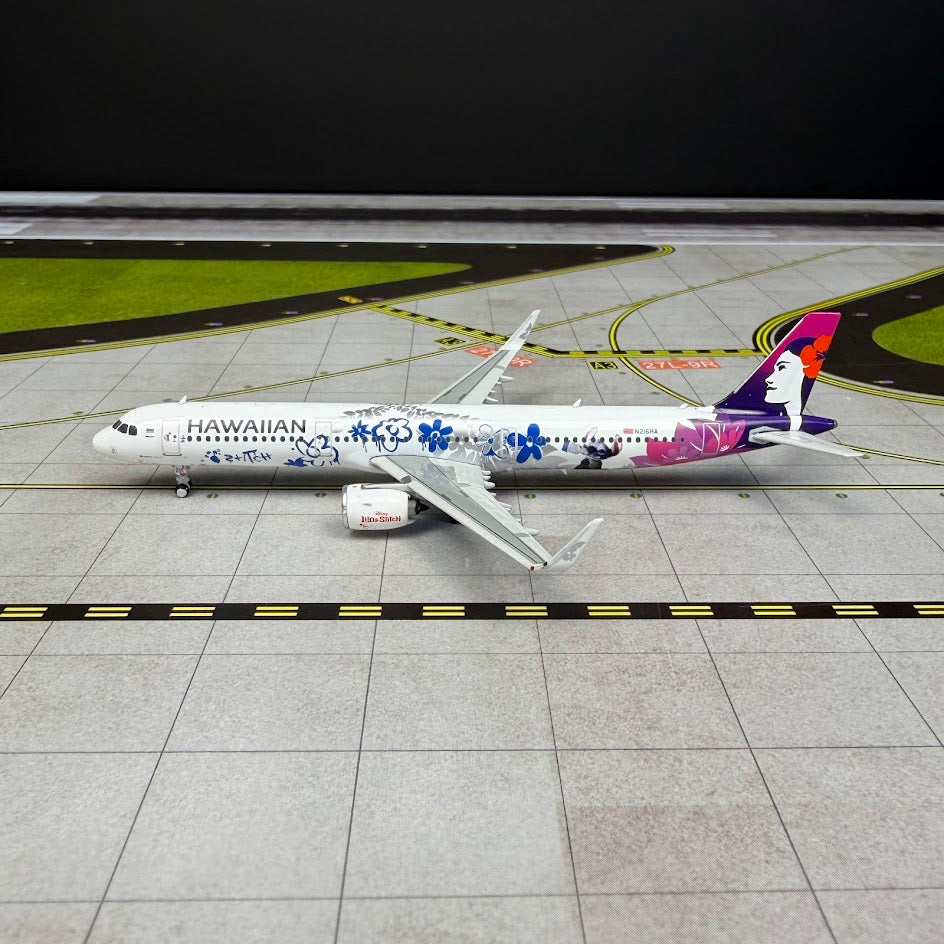 Phoenix Models 1:400 Hawaiian Airlines Airbus A321neo N216HA "Lilo+Stitch" 04658