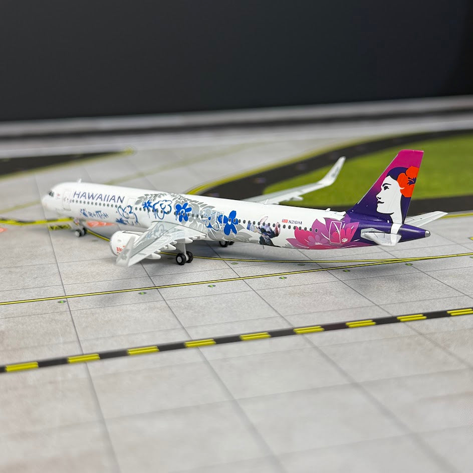 Phoenix Models 1:400 Hawaiian Airlines Airbus A321neo N216HA "Lilo+Stitch" 04658