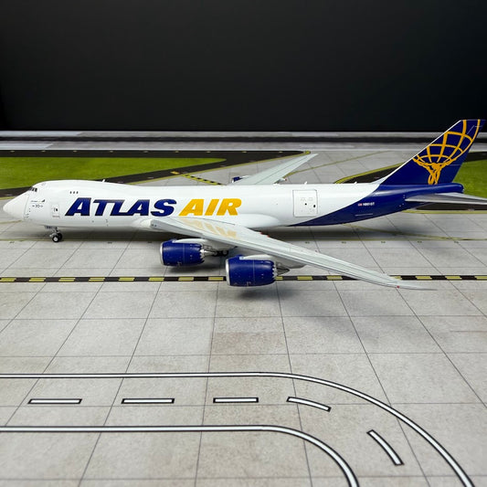 HX Models 1:400 Atlas Air Boeing 747-8F N861GT Interactive B632204C