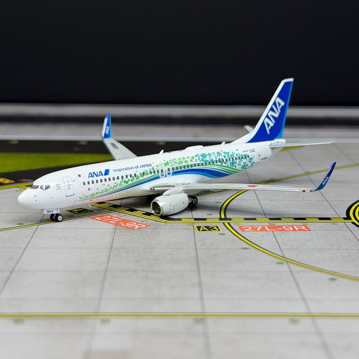 Phoenix Models 1:400 All Nippon Airlines (ANA) Boeing 737-800 JA58AN "Furusato Jet" 04677