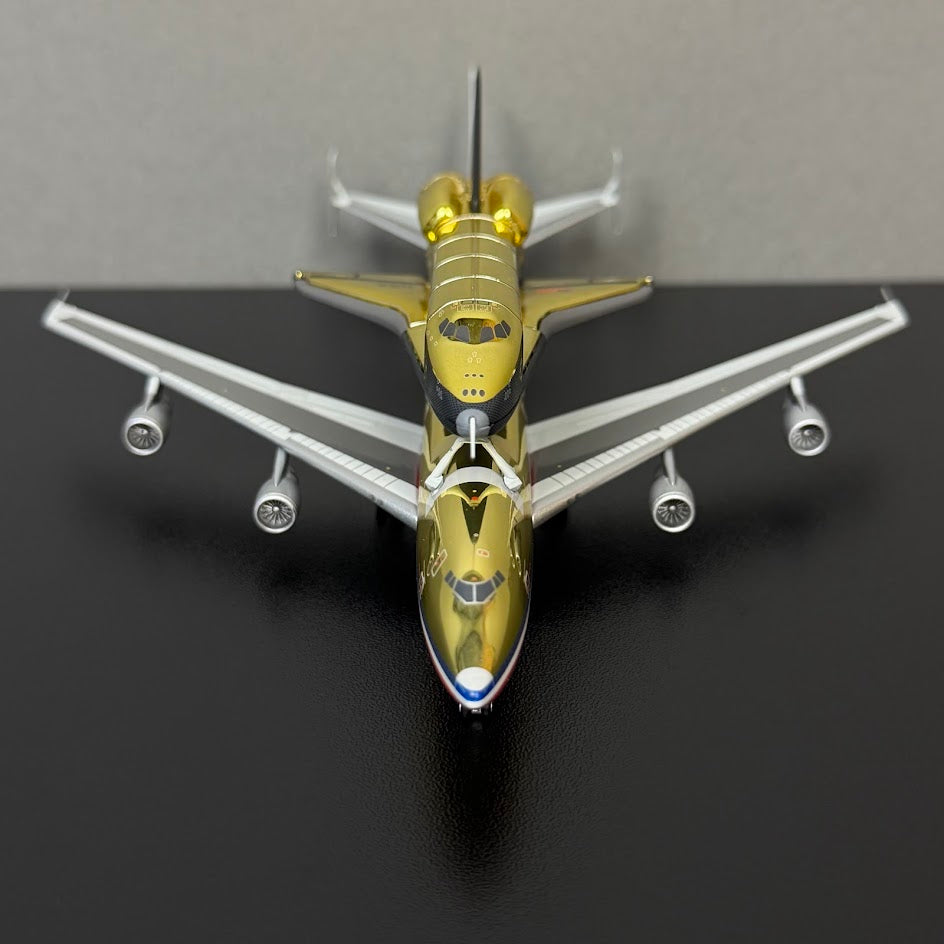 GOLDEN Patriot Models 1:400 NASA Boeing 747-123 (SCA) N905NA with “Enterprise” Space Shuttle