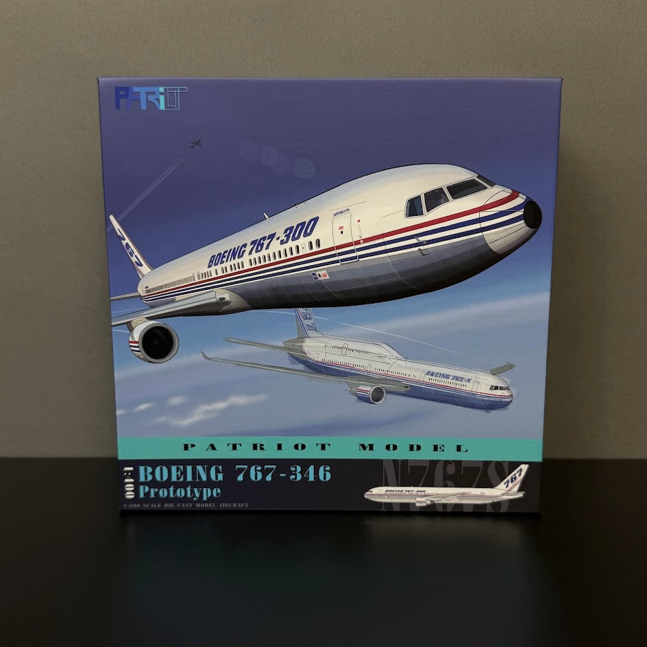Patriot Models 1:400 Boeing Company 767-300 N767S PT-400-024