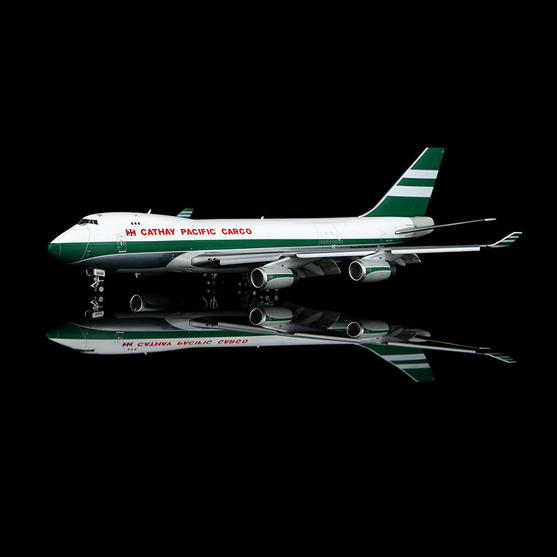 YY Wings 1:400 Cathay Pacific Boeing 747-400F VR-HUH Flaps Down YY74421F