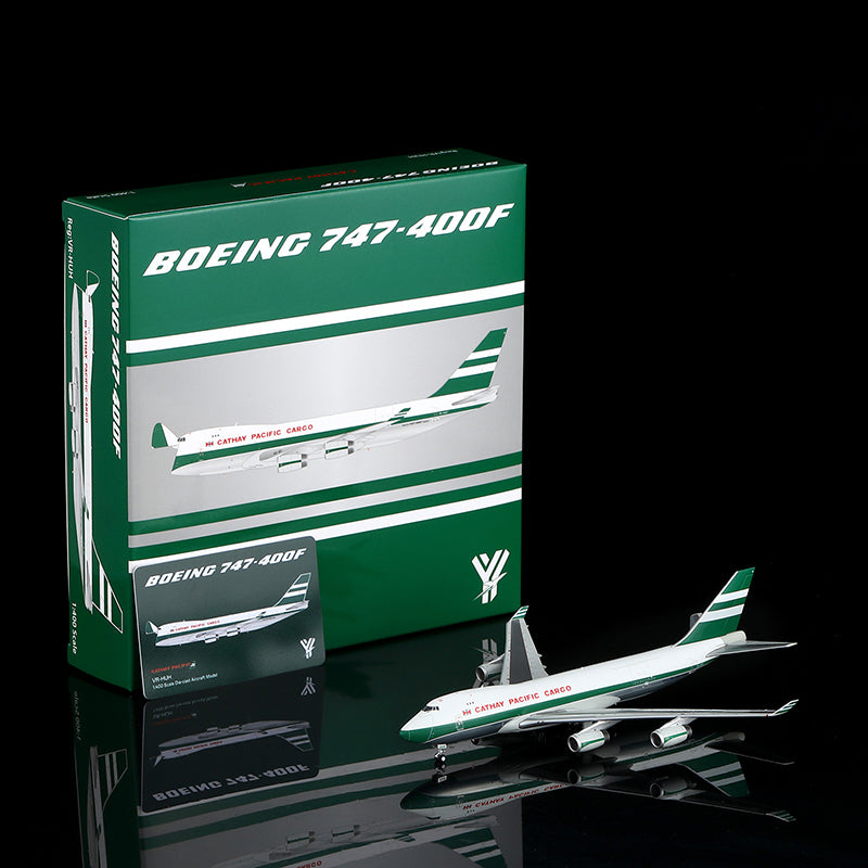 YY Wings 1:400 Cathay Pacific Boeing 747-400F VR-HUH YY74421