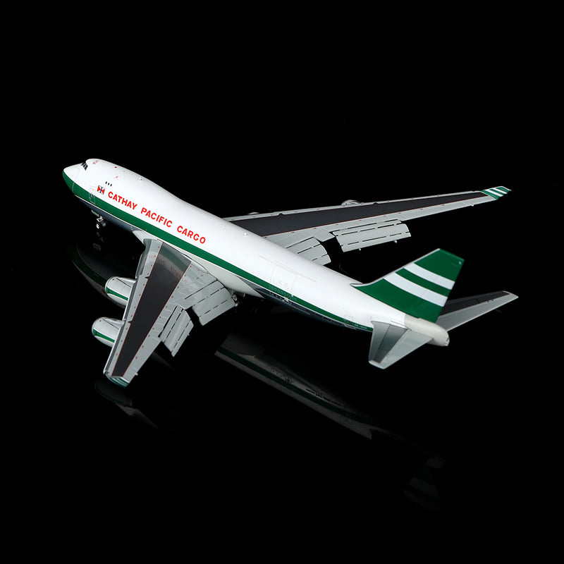 YY Wings 1:400 Cathay Pacific Boeing 747-400F VR-HUH Flaps Down YY74421F