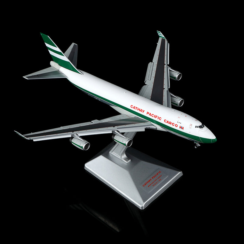 YY Wings 1:400 Cathay Pacific Boeing 747-400F VR-HUH Flaps Down YY74421F