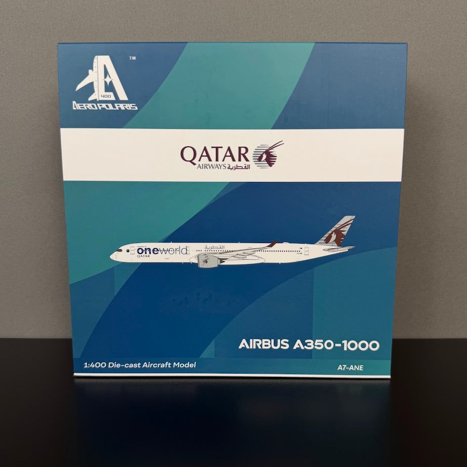 Aero Polaris 1:400 Qatar Airways Airbus A350-1000 A7-ANE "Oneworld" HA35K0007