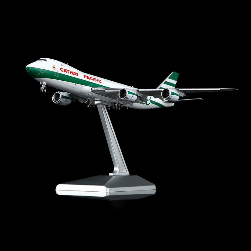 YY Wings 1:400 Cathay Pacific Cargo Boeing 747-8F B-LJE "80th Retro" Flaps Down YY74809F
