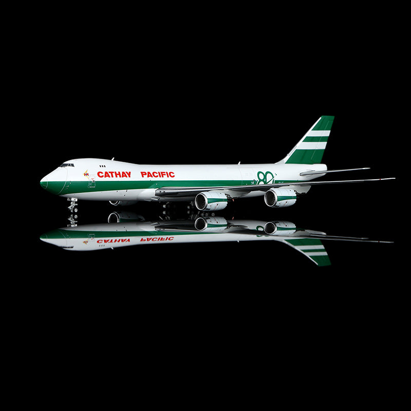YY Wings 1:400 Cathay Pacific Cargo Boeing 747-8F B-LJE "80th Retro" Interactive YY74809C