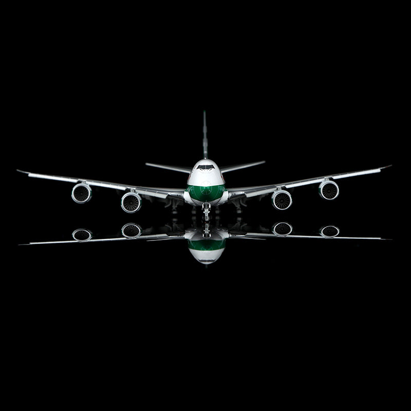 YY Wings 1:400 Cathay Pacific Cargo Boeing 747-8F B-LJE "80th Retro" Flaps Down YY74809F