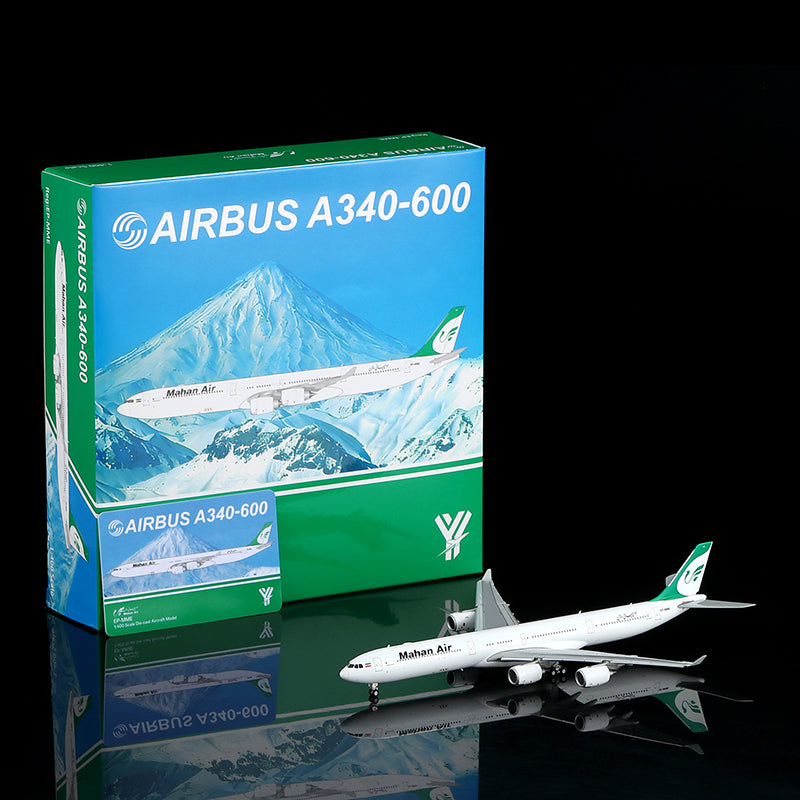 YY Wings 1:400 Mahan Air Airbus A340-600 EP-MME Flaps Down YY34613F