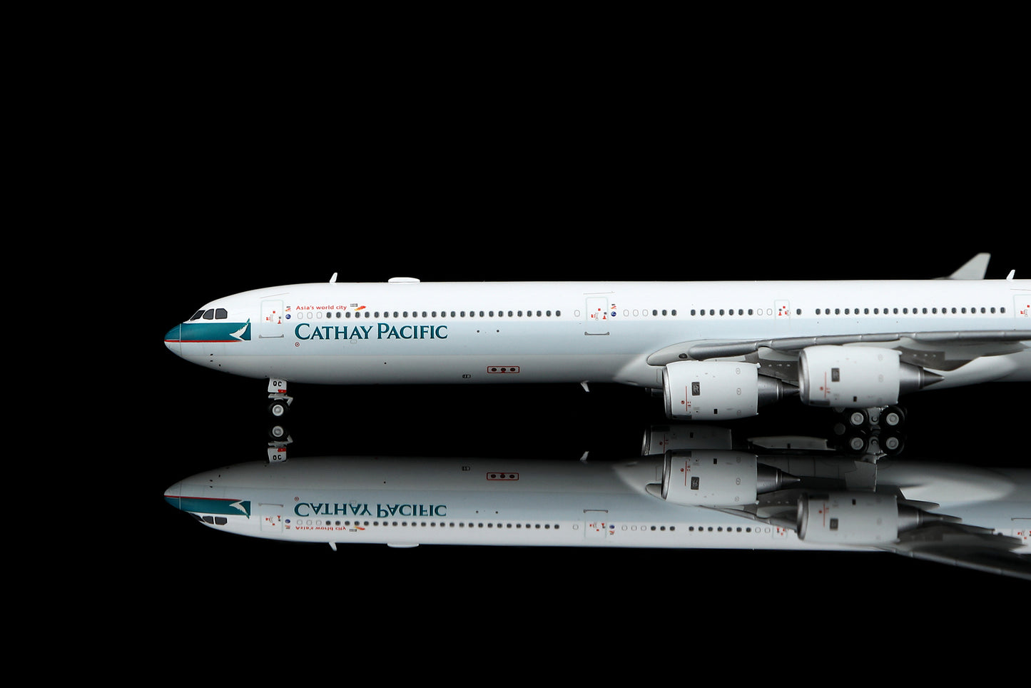 YY Wings 1:400 Cathay Pacific Airbus A340-600 B-HQC YY34605