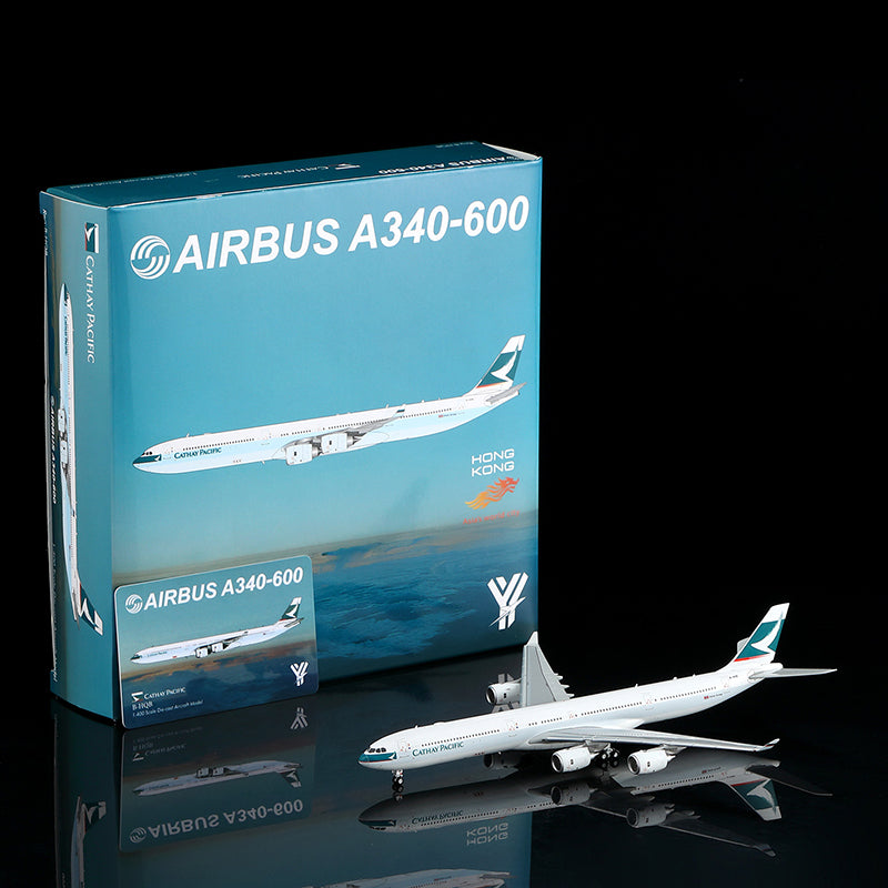 YY Wings 1:400 Cathay Pacific Airbus A340-600 B-HQB YY34604
