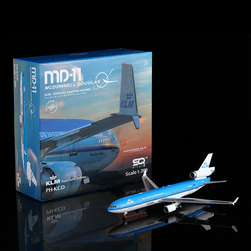 SQ Wings 1:200 KLM Royal Dutch Airlines McDonnell Douglas MD-11 PH-KCD