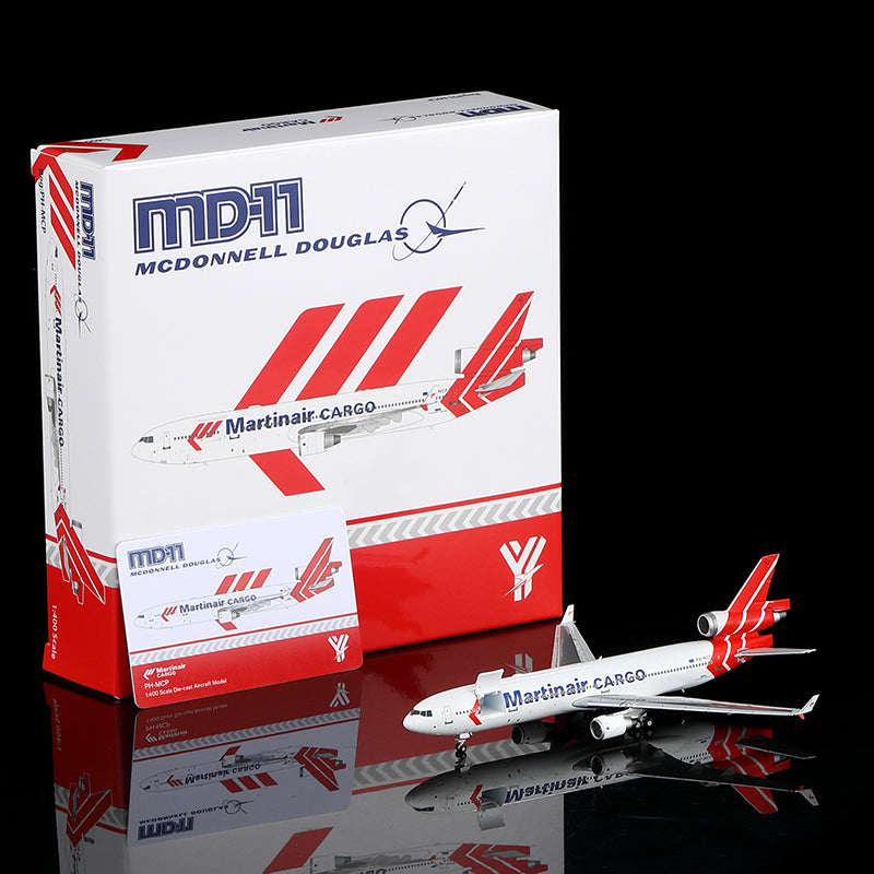 YY Wings 1:400 Martinair McDonnell Douglas MD-11F PH-MCP Interactive YY1114C