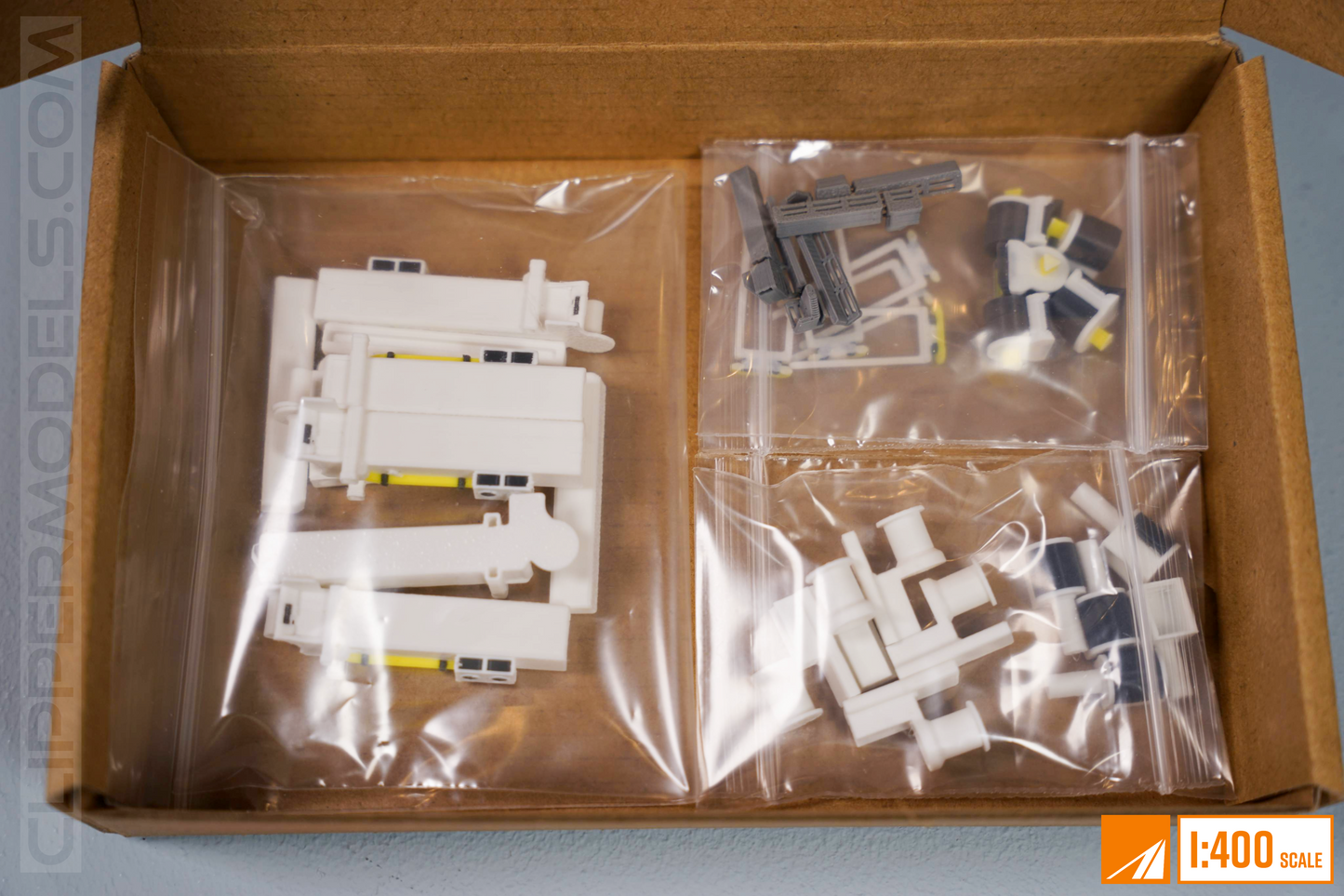 Clipper Models 1:400 Jet Bridge 5 Pack (Kit Edition)