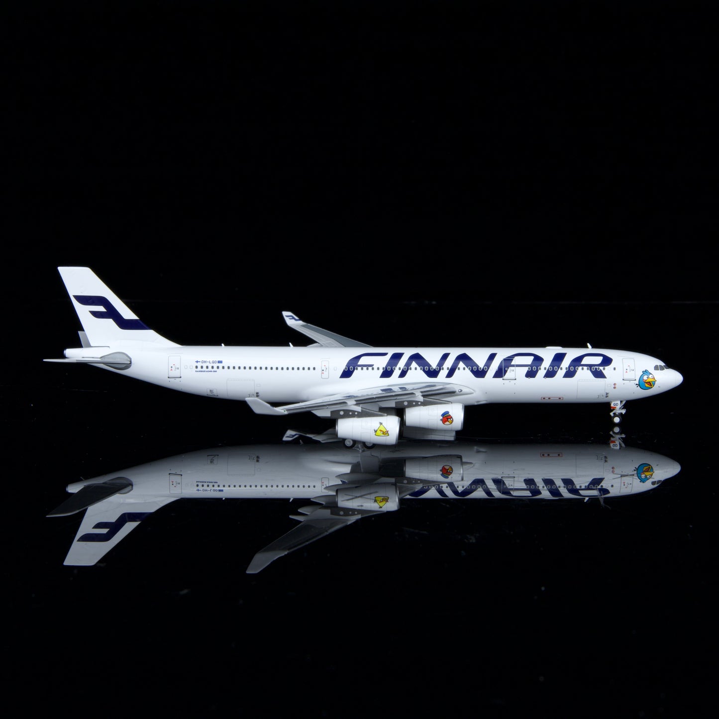 Kylin Models 1:400 Finnair Airbus A340-300 OH-LQD "Angry Birds" K343FIN01