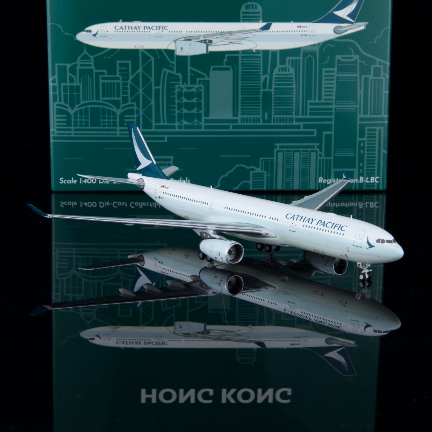 Kylin Models 1:400 Cathay Pacific Airbus A330-300 B-LBC K333CPA01