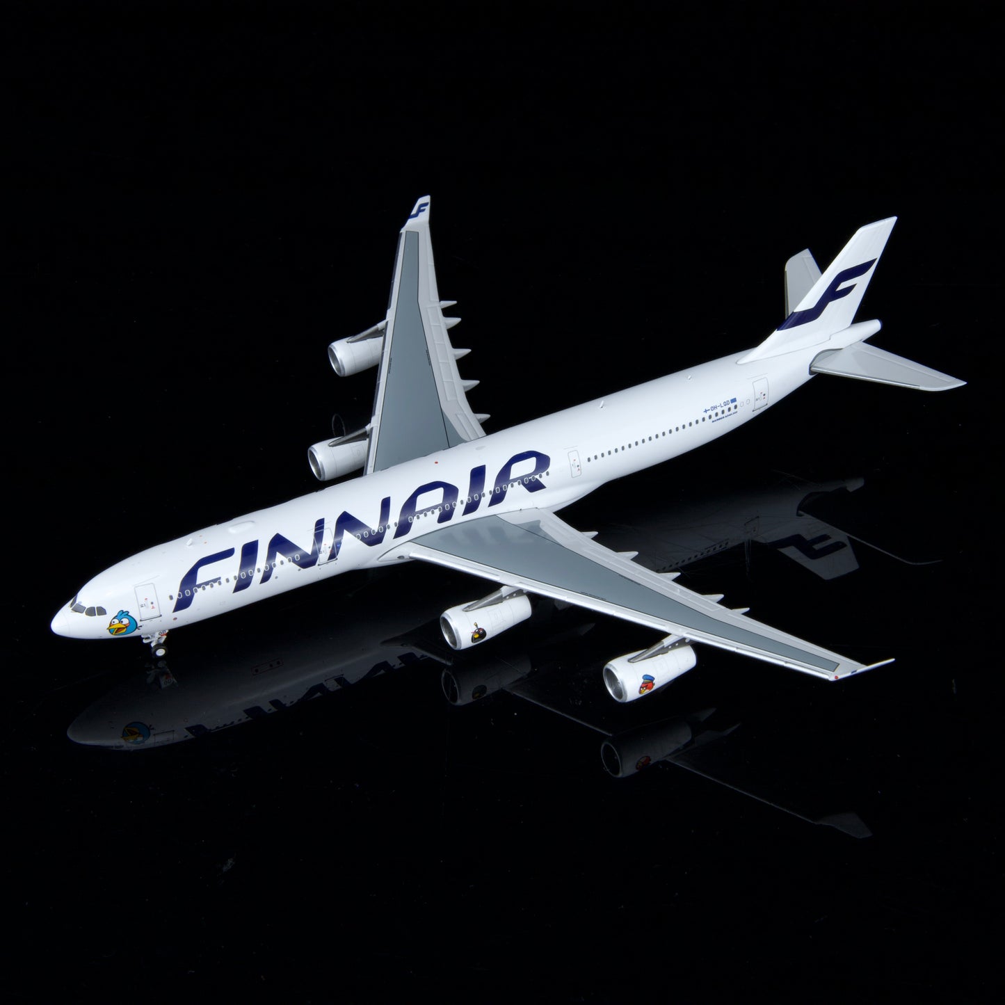 Kylin Models 1:400 Finnair Airbus A340-300 OH-LQD "Angry Birds" K343FIN01