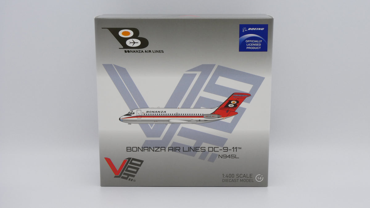 Pre-Order V1:400 Bonanza Air Lines McDonnell Douglas DC-9-11 N945L 400013