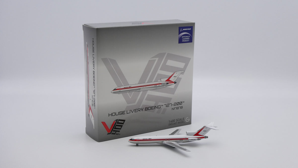 Pre-Order V1:400 Boeing 727-200 N1787B House Livery 400022