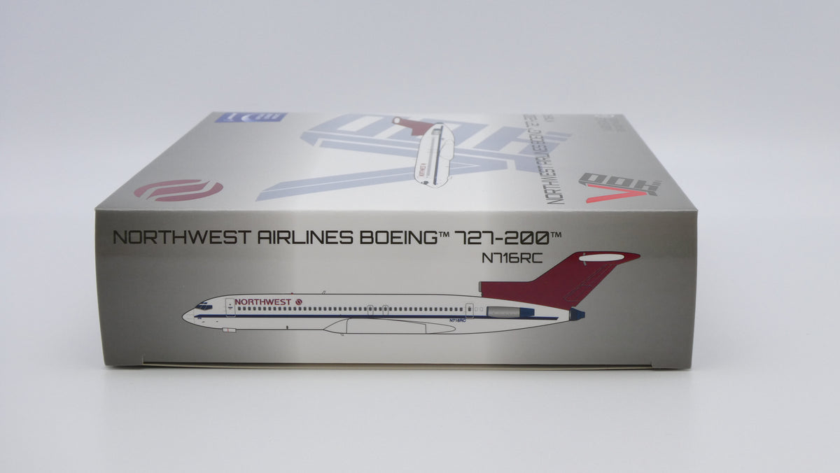 Pre-Order V1:400 Northwest Airlines Boeing 727-200 N716RC 400025