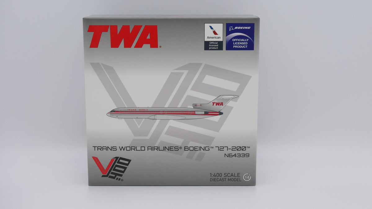 Pre-Order V1:400 Trans World Airlines (TWA) Boeing 727-200 N64339 400027