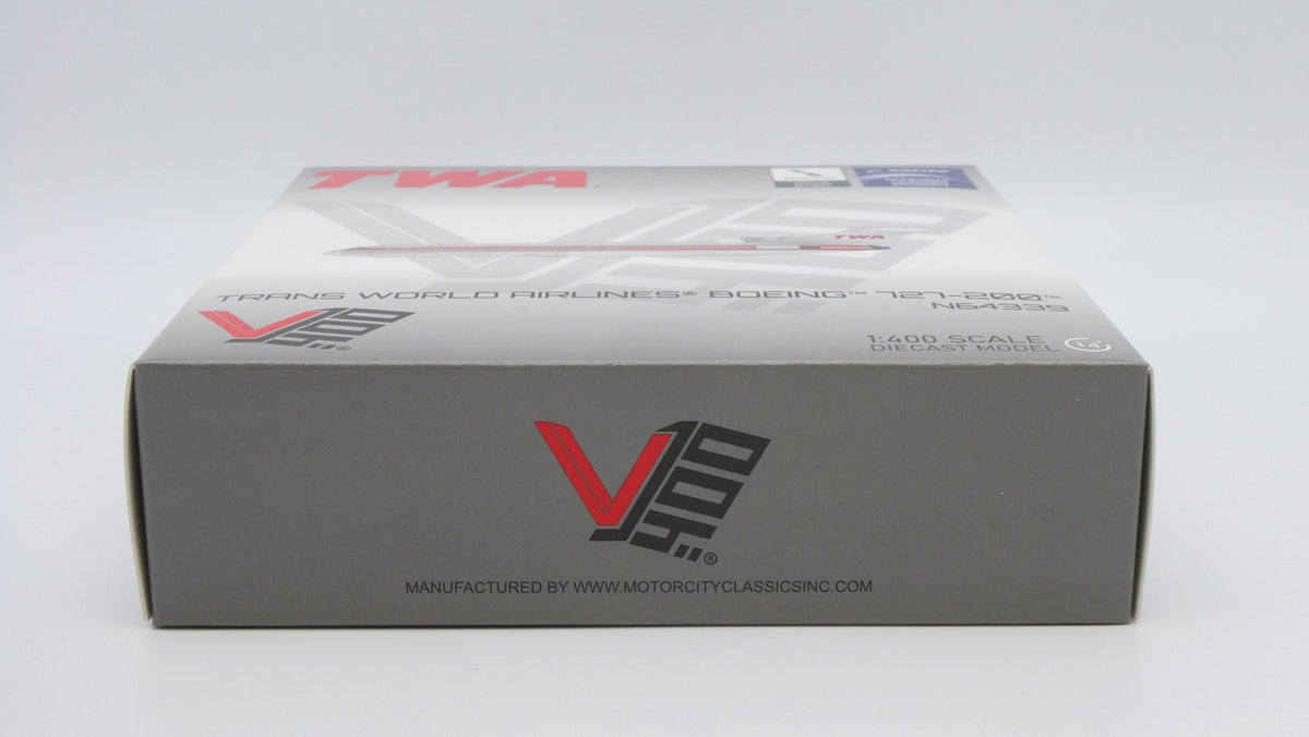 Pre-Order V1:400 Trans World Airlines (TWA) Boeing 727-200 N64339 400027