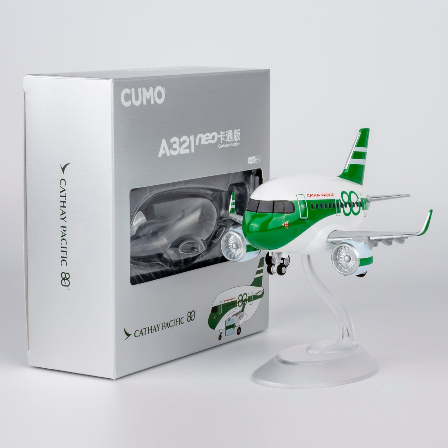 CUMO Cute Model Cathay Pacific Airbus A321neo "80 Years" Q3002