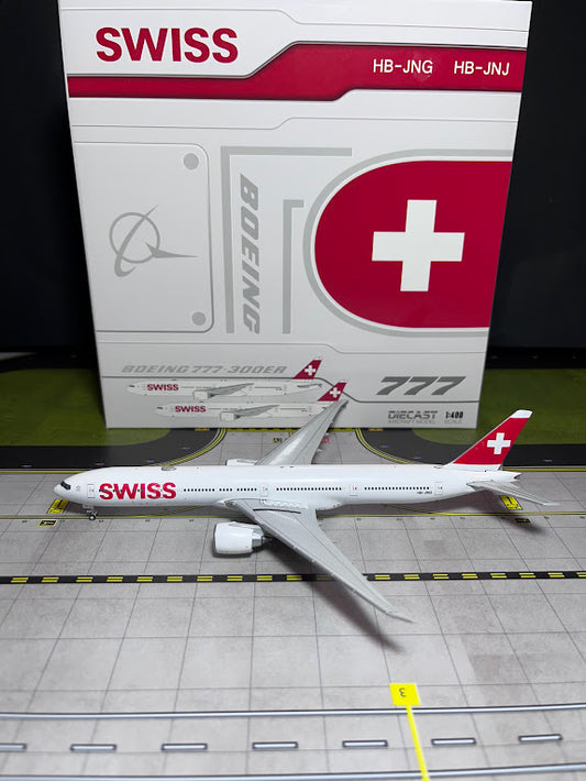 JC Wings 1:400 Swiss Boeing 777-300 HB-JNG XX40320