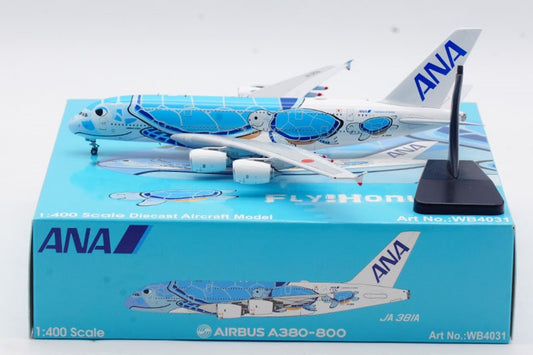 Aviation400 All Nippon Airways (ANA) Airbus A380 "Flying Honu" JA381A WB4031