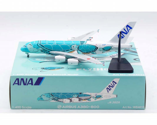 Aviation400 All Nippon Airways (ANA) Airbus A380 "Flying Honu" JA382A WB4032