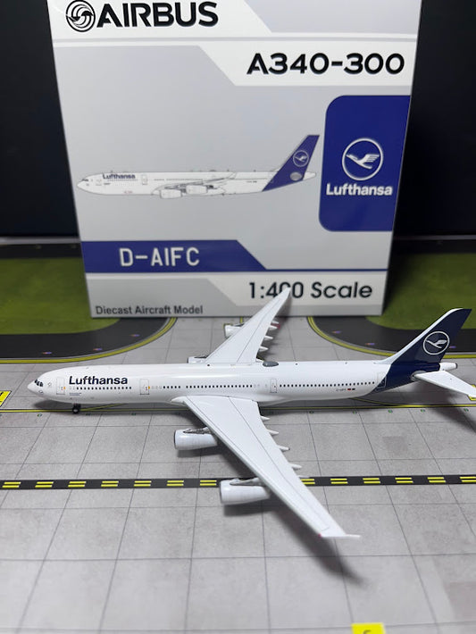 Aviation400 Lufthansa Airbus A340-300 D-AIFC New Livery WB4048