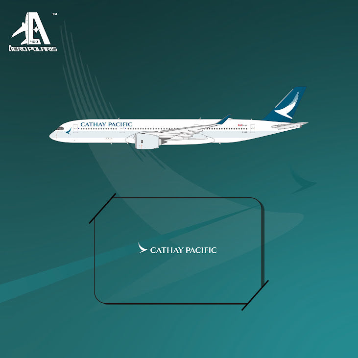 Pre-Order Aero Polaris 1:400 Cathay Pacific Airbus A350-900 B-LQB HA3590014