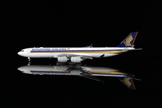 HX Models 1:400 Singapore Airlines A340-500 9V-SGD Flaps Down AS530104F