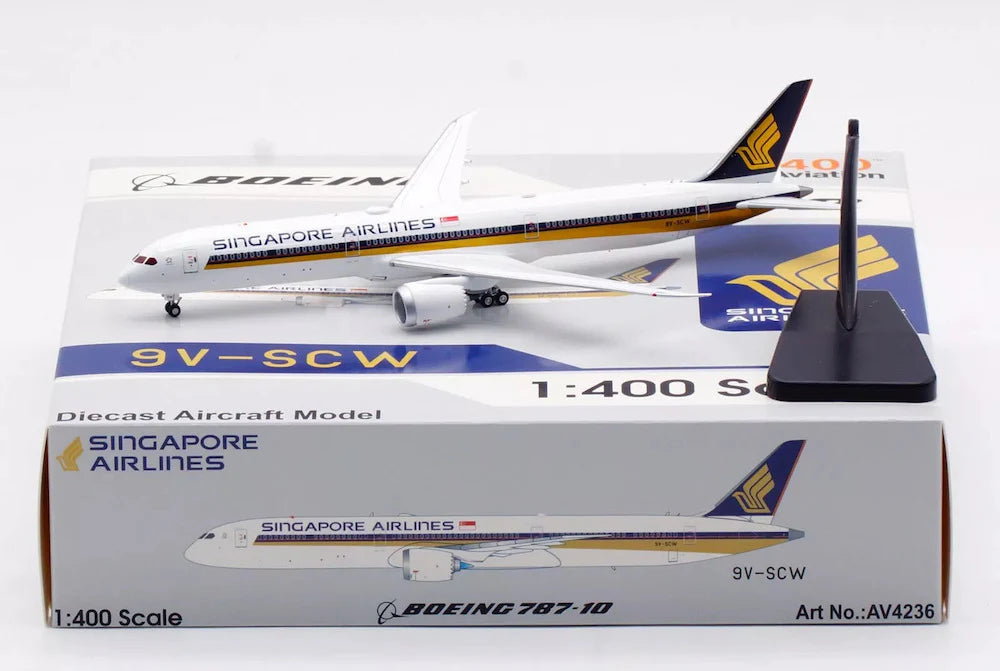 Aviation400 Singapore Airlines Boeing 787-10 9V-SCW AV4236