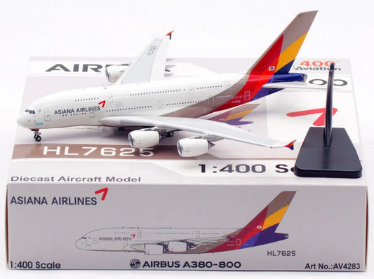 Pre-Order Aviation400 Asiana Airlines Airbus A380 HL7625 AV4283